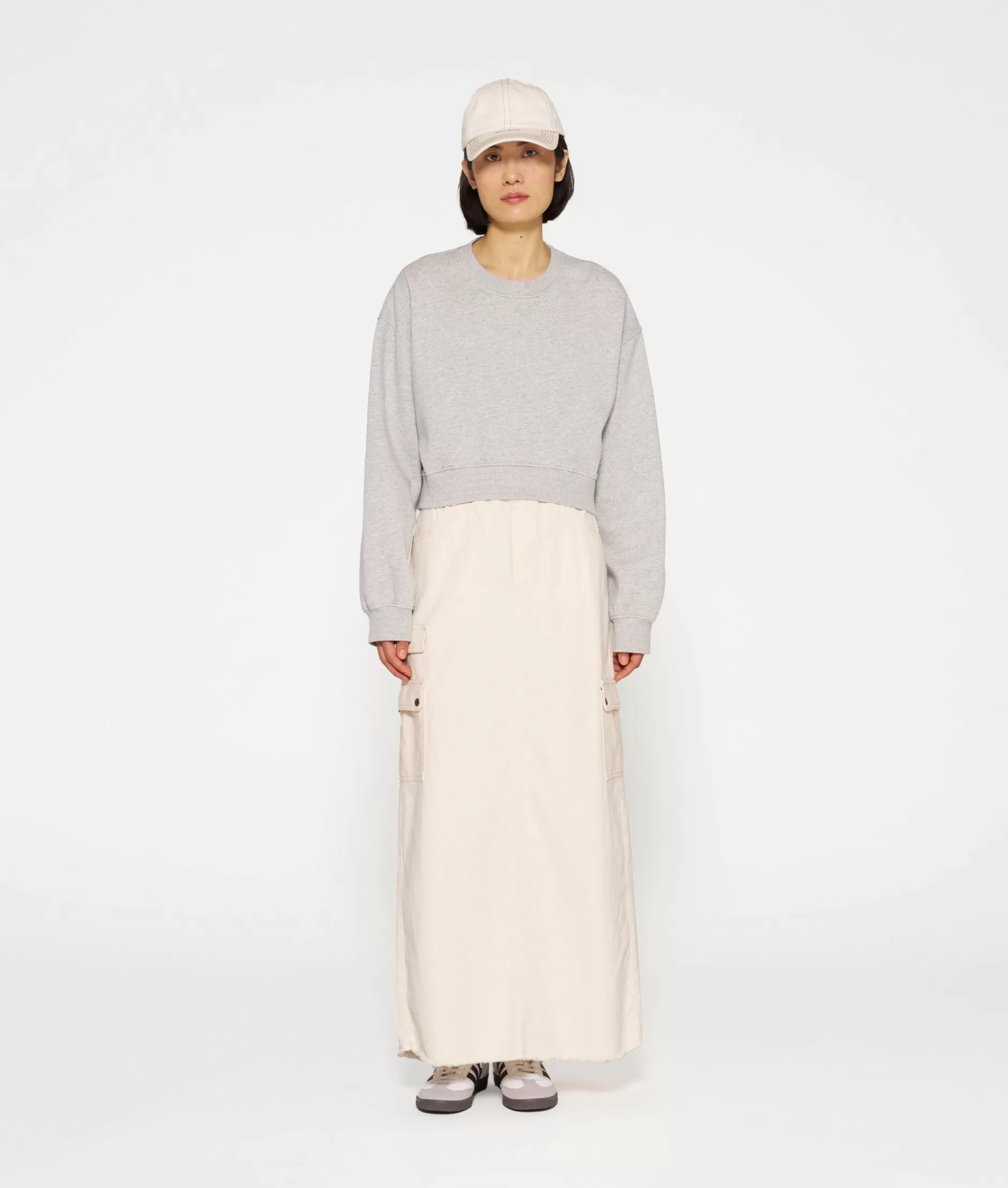 Gonna Lunga Elegante in Tessuto Twill 10-Days - Moda Femminile Confortevole