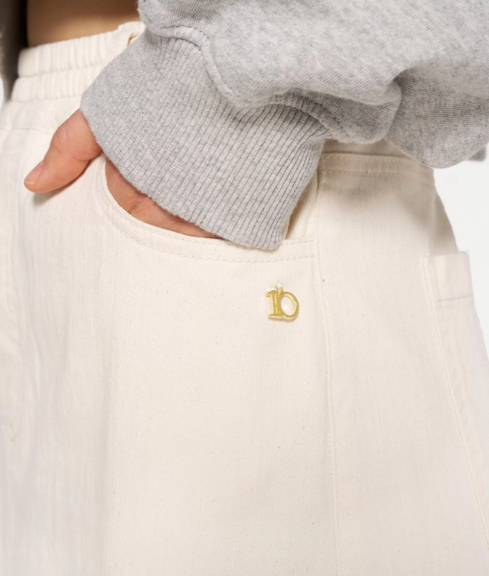 Gonna Lunga Elegante in Tessuto Twill 10-Days - Moda Femminile Confortevole