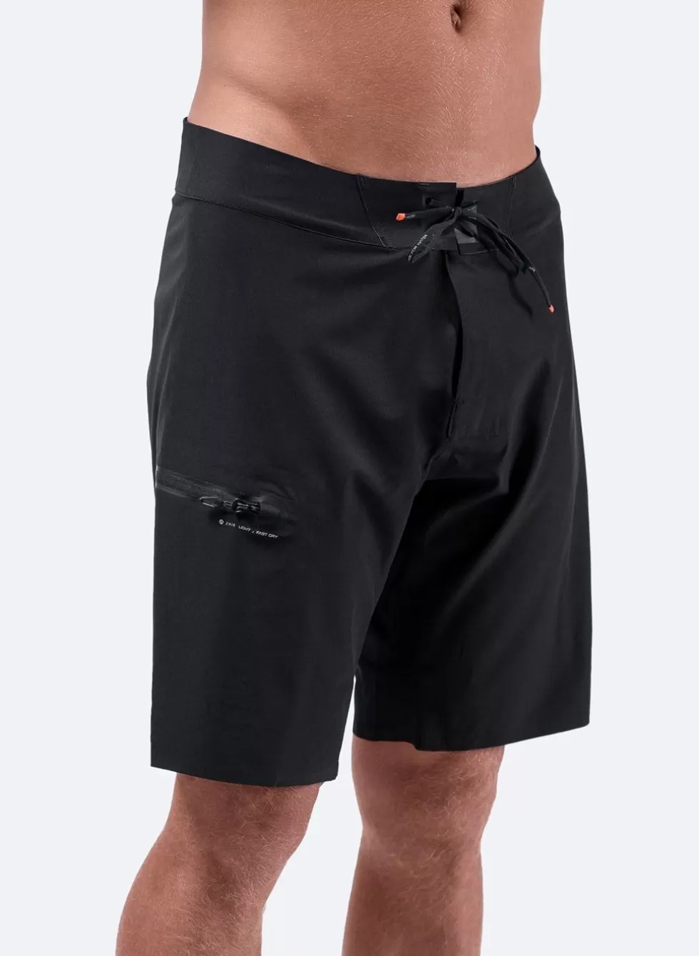 Saldi Pantaloncini Sportivi Uomo - Board Short Nero con Taschi Laterali, Moda Estiva Comoda per Surf e Tempo Libero