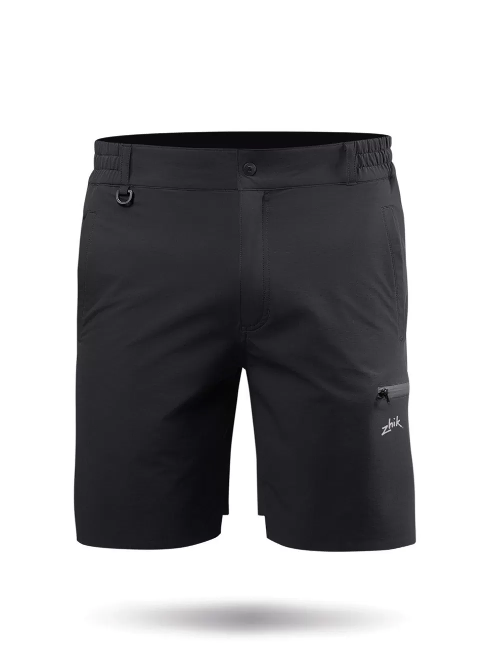 Pantalcini Sportivi Uomo Nero Classico - Shorts Casual Estivi con Tasche Laterali, Tessuto Leggero e Resistente per Attività All'aperto