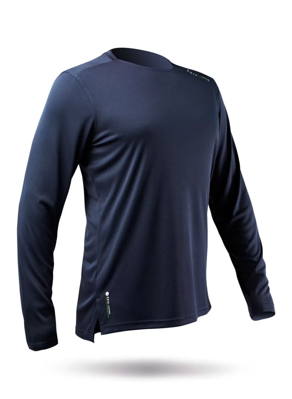 Maglia Termica Uomo con Protezione UV Manica Lunga - Blu Marino, Ideale per Sport all'aperto e Attività Estive con Tecnologia Antitraspirante