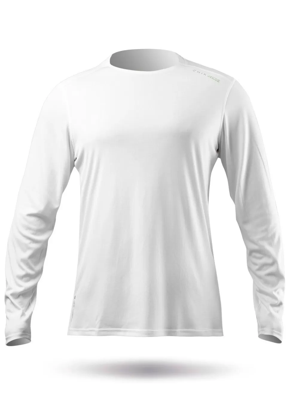 Maglia Sportiva Uomo Protezione UV 50+ - Bianco，Tessuto Tecnico Traspirante per Attività Outdoor，Maniche Lunghe Antisoleggio（Edizione Limitata）