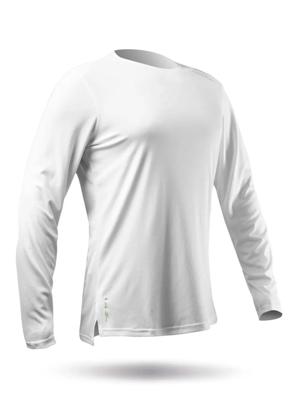 Maglia Sportiva Uomo Protezione UV 50+ - Bianco，Tessuto Tecnico Traspirante per Attività Outdoor，Maniche Lunghe Antisoleggio（Edizione Limitata）