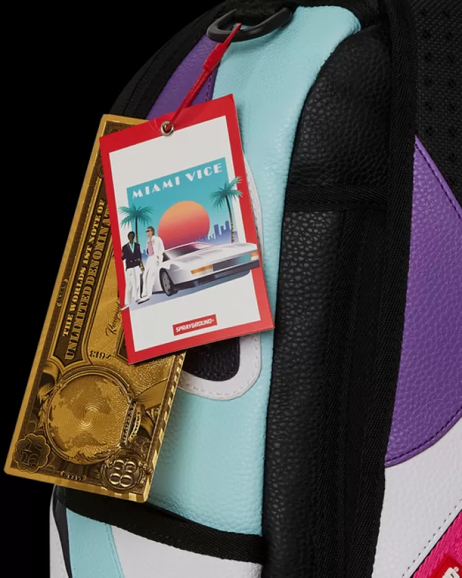 Zaino Sprayground Miami Vice - Edizione Limitata South Beach con Design Iconico (DLXV)