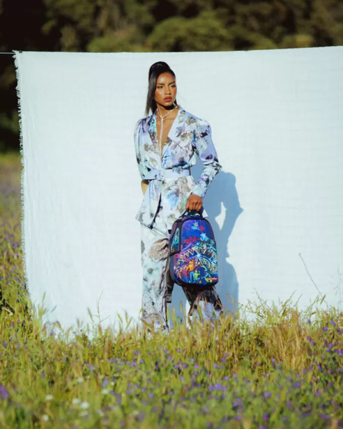 Zaini Compatti Sprayground – Edizione Street Art Notturna con Design Graffiti Esclusivo