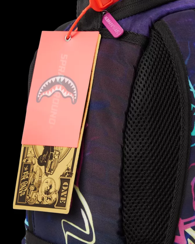 Zaini Compatti Sprayground – Edizione Street Art Notturna con Design Graffiti Esclusivo