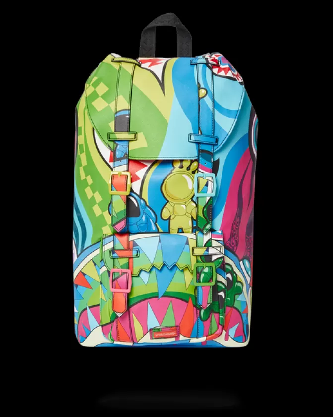 Sprayground - Zaino Colline Viaggio Mentale | Design Unico per Avventure Urbane