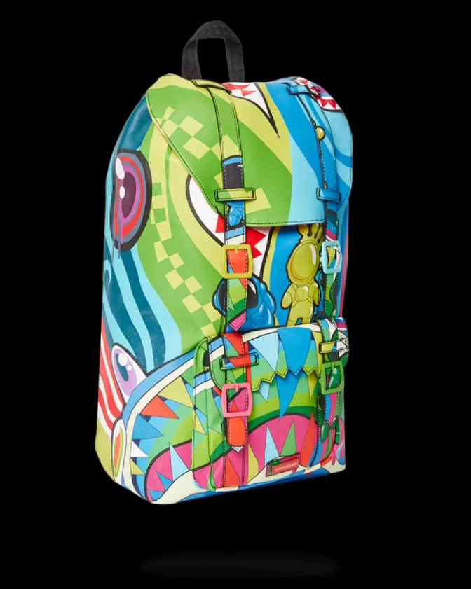 Sprayground - Zaino Colline Viaggio Mentale | Design Unico per Avventure Urbane