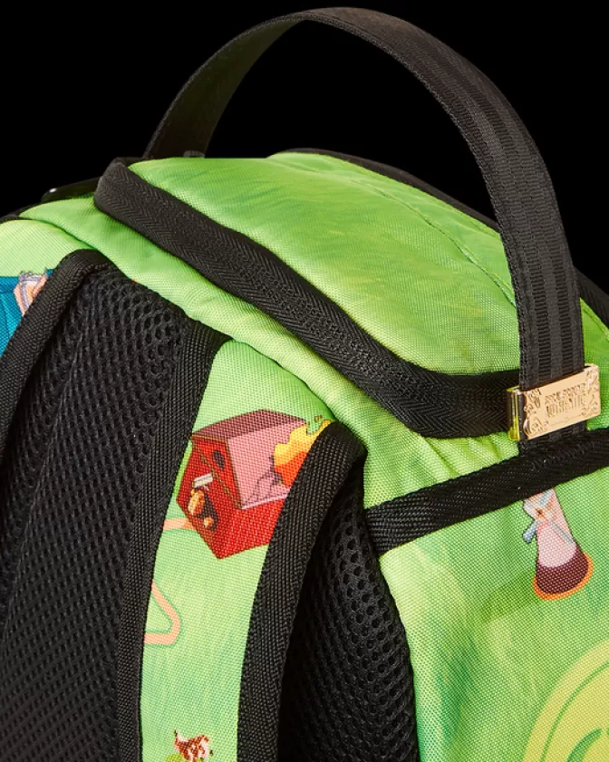 Zaini Sprayground Stile Futuristico - Zainetti Compatti con Stampa Alieni Graffiti, Design Unico Per Avventure Stravaganti (Collezione Mini Farm Extraterrestre)