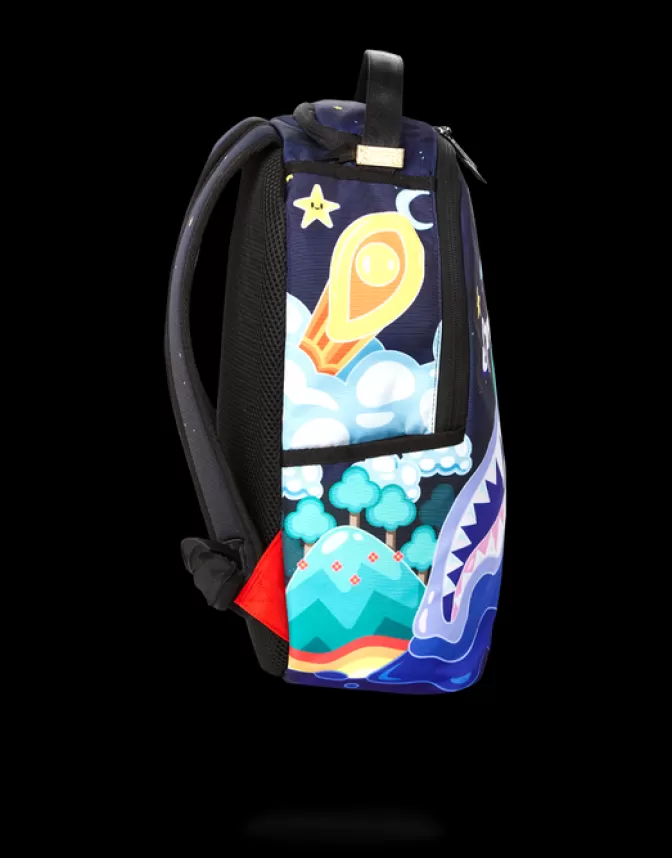Zaini Sprayground Stellari con Design a Bolle - Modello Compatto per Stile Futurista