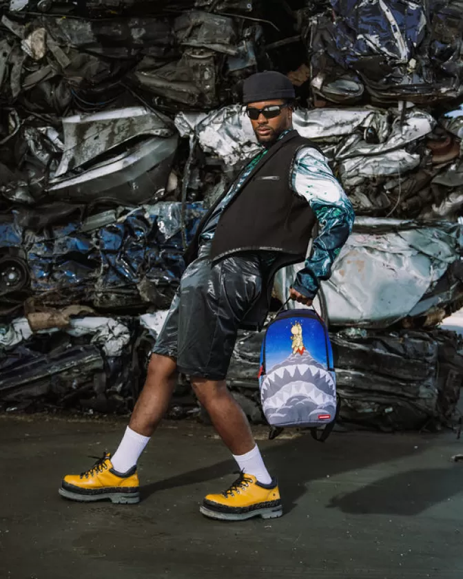 Zaino Jetpack Futuristica Sprayground - Zainetti Compatti con Stile Avventura Spaziale, Design Unico per Esploratori Urbani - Collezione AstroMane