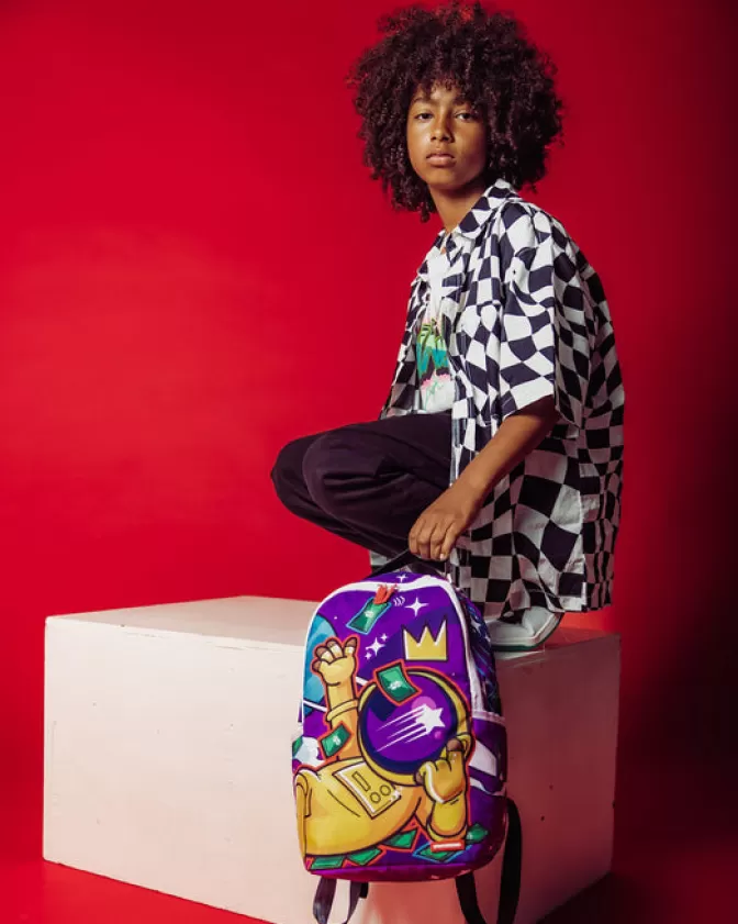 Zaino Sprayground Astromane Compatto - Design Ergonomico e Stile Futurista per Avventure Urbane
