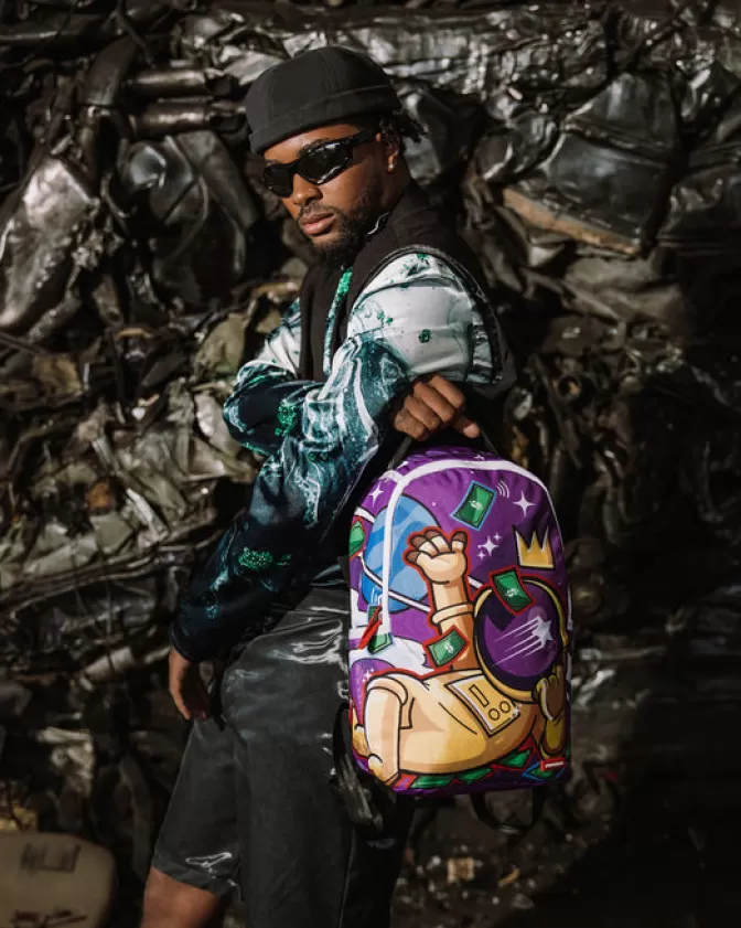 Zaino Sprayground Astromane Compatto - Design Ergonomico e Stile Futurista per Avventure Urbane