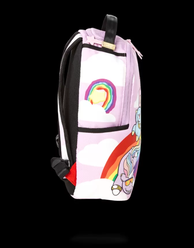 Zainetto Sprayground Compacto • Stile Unisex con Effetto Rimbalzo Arcobaleno • Borsa Tascabile Multicolor per Giovani Urbani