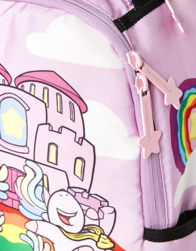 Zainetto Sprayground Compacto • Stile Unisex con Effetto Rimbalzo Arcobaleno • Borsa Tascabile Multicolor per Giovani Urbani