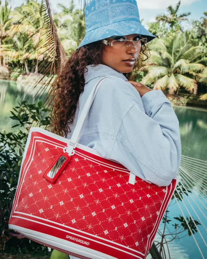 Sprayground Borsa Tote Modus Operandi - Zaino Tracolla Impermeabile Multifunzione con Design Unico