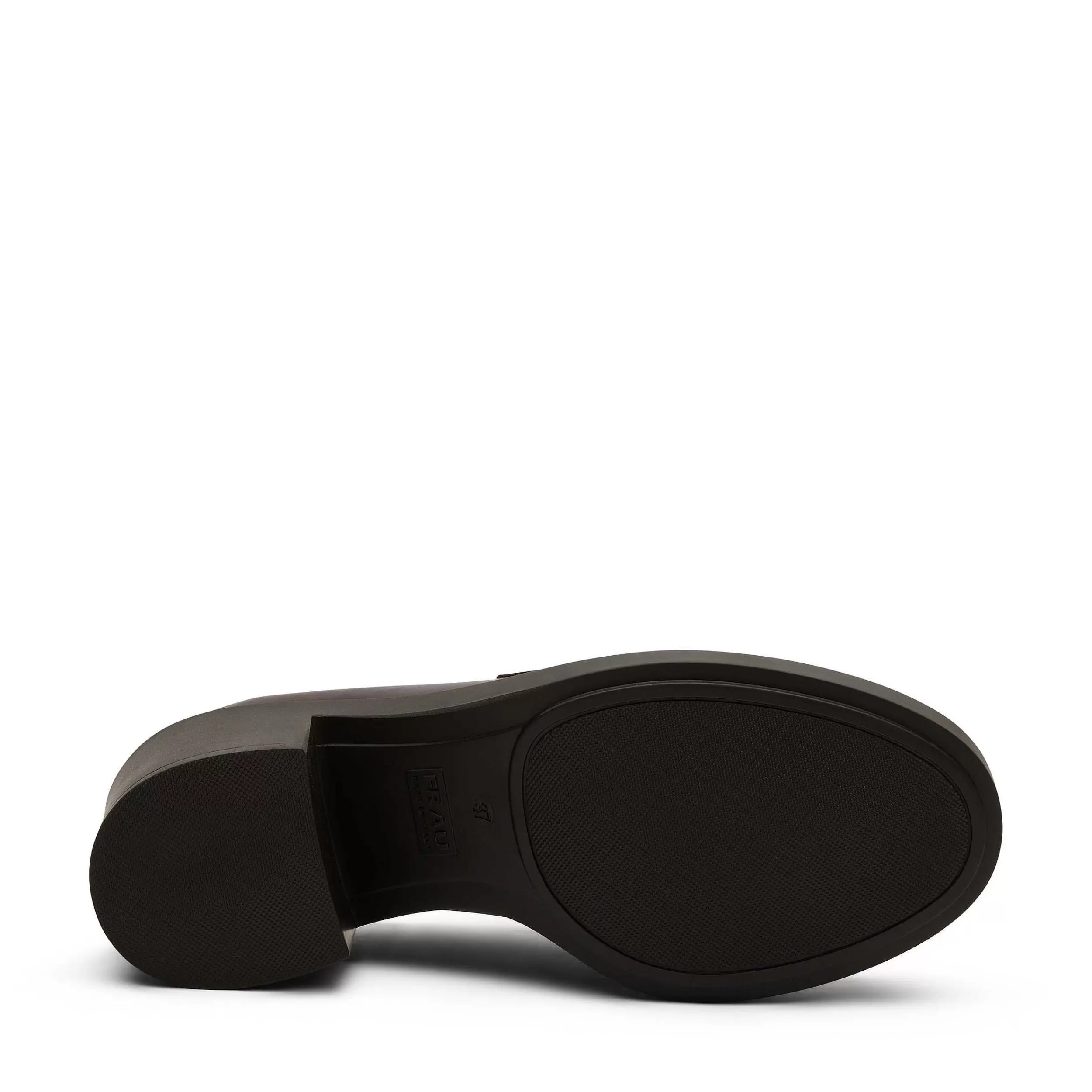 Scarpe Donna in Pelle Stile Mocassino con Tacco Medio - Pumps Eleganti per Look Raffinato