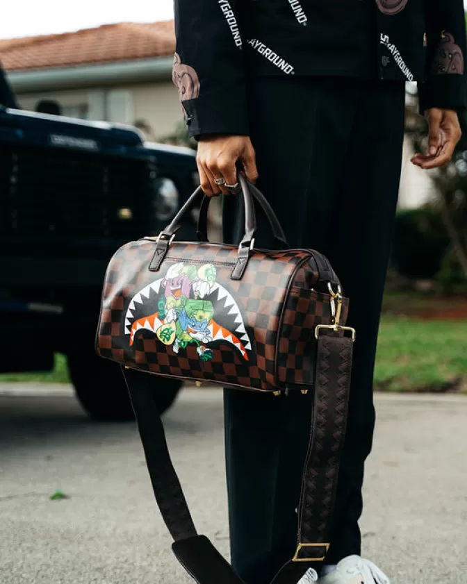 Sprayground Borse*Cacciatore di Ricchezza - Borsa da Viaggio Compatta Iconica