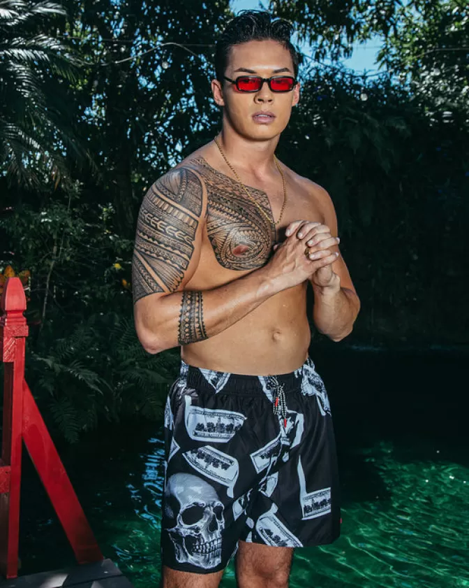 Sprayground Costumi da Bagno Uomo - Stampa Grafica 