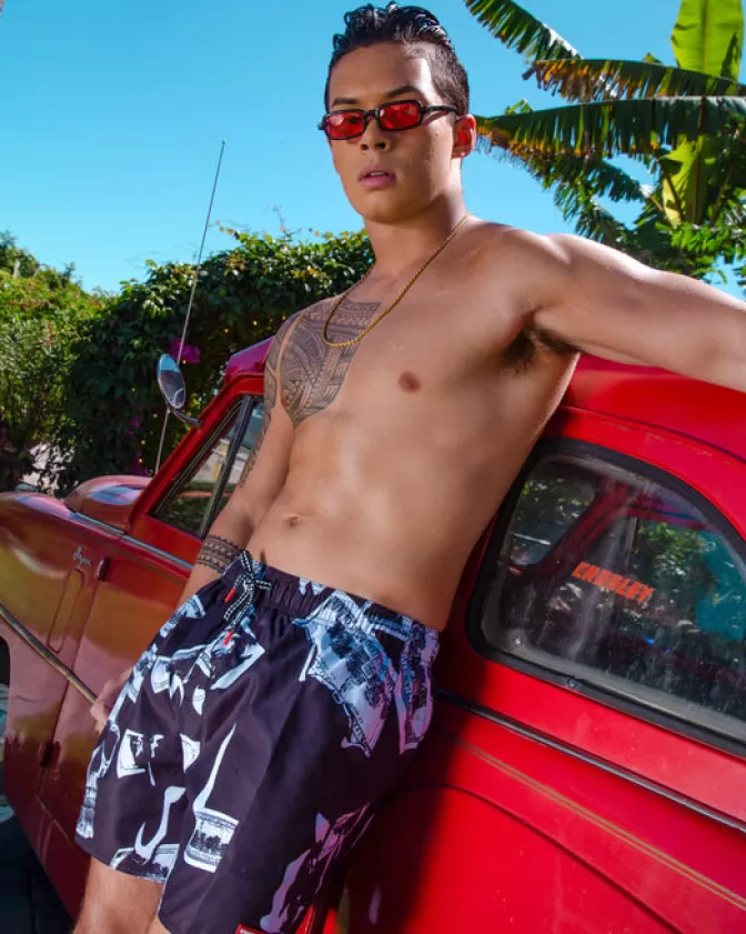 Sprayground Costumi da Bagno Uomo - Stampa Grafica 