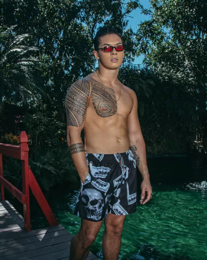 Sprayground Costumi da Bagno Uomo - Stampa Grafica 