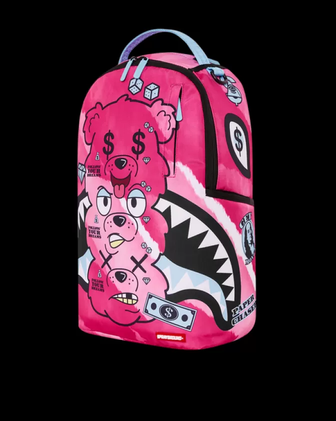Zaino Sprayground MoneyBear - Impila e Viaggia: Design Unico con Tasche Modulari, Capienza XL per Stile Urbano