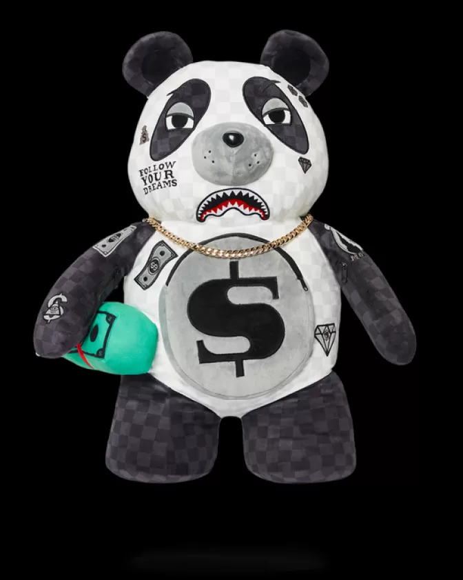 Sprayground - Zaino Moneybear con Design Orsacchiotto e Stile Panda, Ideale per Stile Unico e Originale