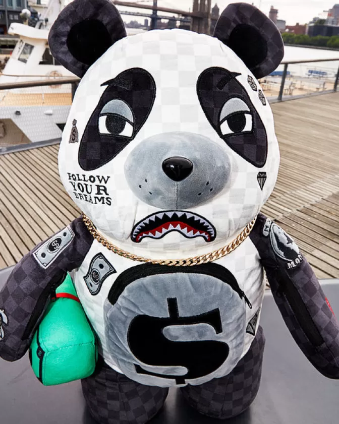 Sprayground - Zaino Moneybear con Design Orsacchiotto e Stile Panda, Ideale per Stile Unico e Originale