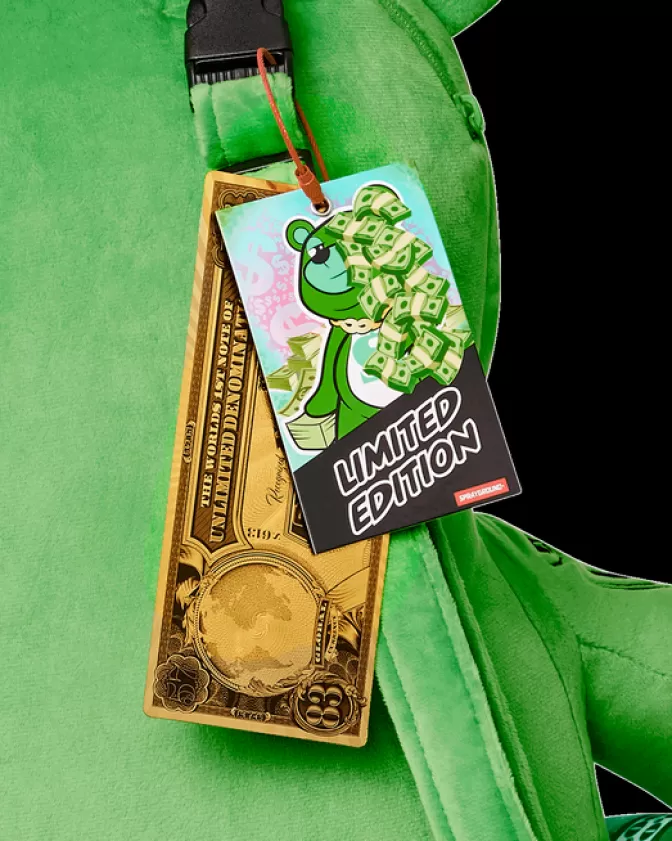 Sprayground - Zaini Peluche Orsetti con Design Moneybear | Modelli Zillions per Giovani Stravaganti, Capienza Pratica e Stile Irriverente