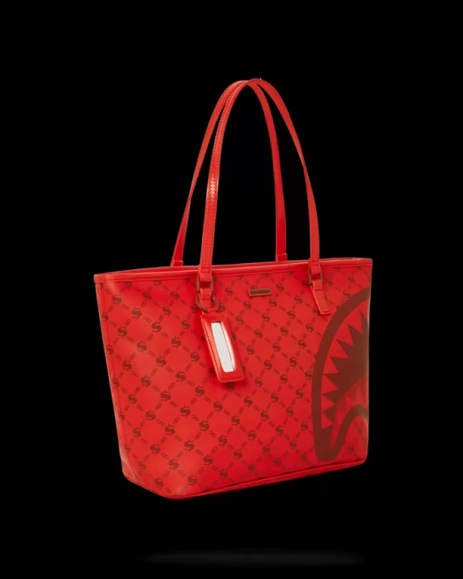 Borsa Sprayground Iconica con Stampa Moneygram e Design a Mattoni - Tote Urbana Unisex per Stile Streetwear