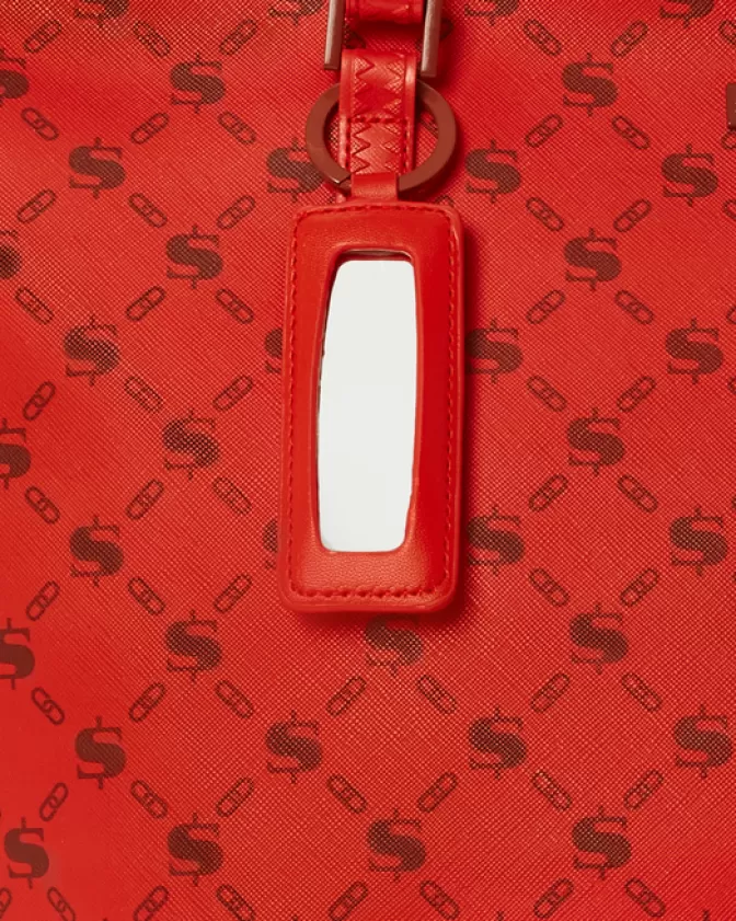 Borsa Sprayground Iconica con Stampa Moneygram e Design a Mattoni - Tote Urbana Unisex per Stile Streetwear