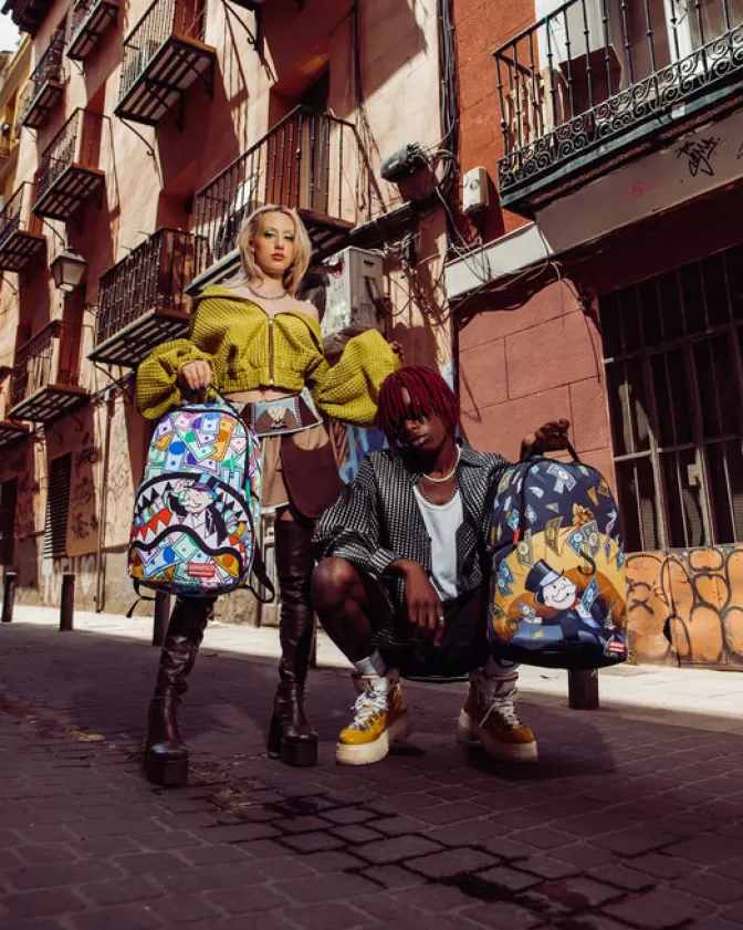 Sprayground | Zaini Limited Edition Monopoly 💼 Design Robusti & Capienza Maxi per Stile Urbano