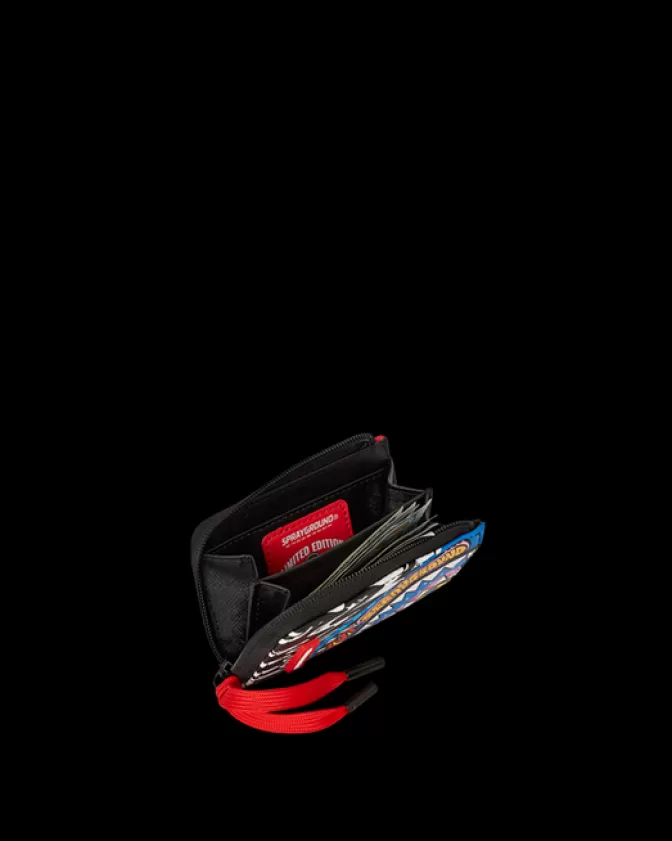 Sprayground Portafoglio Ribelle - Stile Mosh Pit da Strada