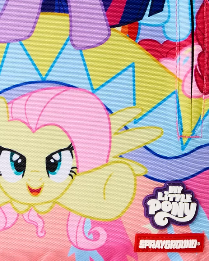 Zaino Sprayground Limited Edition – Stile Unico con My Little Pony e Design Shark Squad