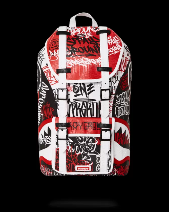 Zaino Sprayground HILLS - Mente Maestra Enigmatica con Tracce Geometriche e Design Avvolgente