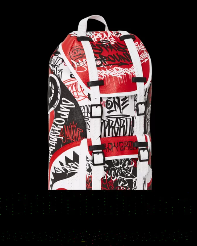 Zaino Sprayground HILLS - Mente Maestra Enigmatica con Tracce Geometriche e Design Avvolgente