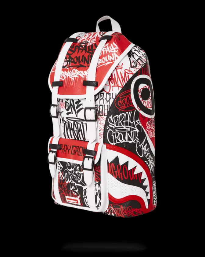 Zaino Sprayground HILLS - Mente Maestra Enigmatica con Tracce Geometriche e Design Avvolgente