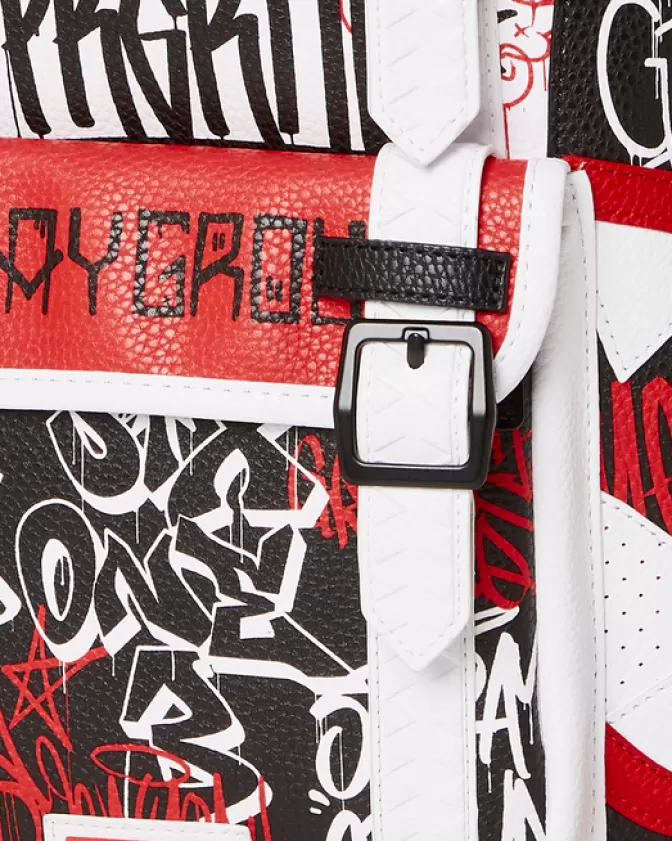 Zaino Sprayground HILLS - Mente Maestra Enigmatica con Tracce Geometriche e Design Avvolgente