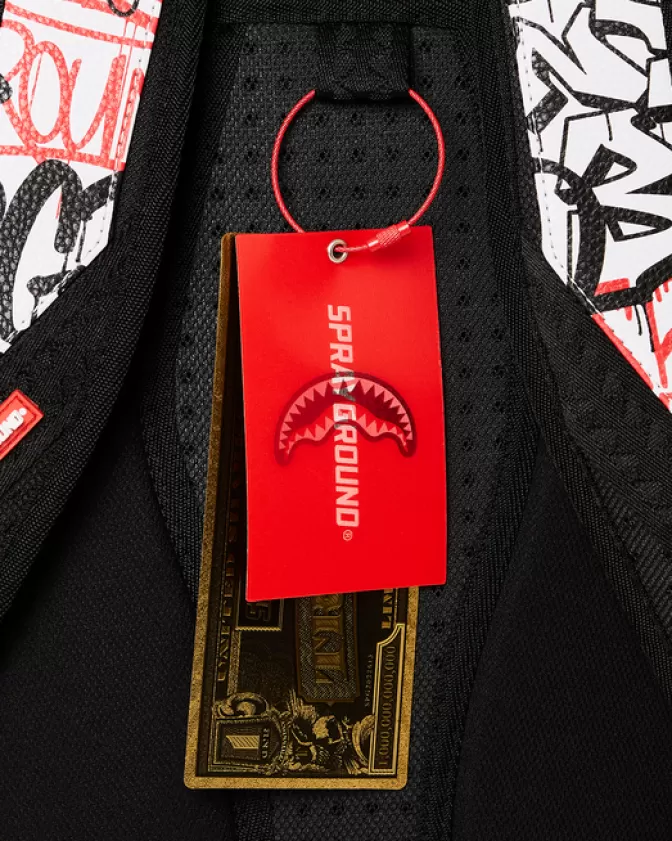 Zaino Sprayground HILLS - Mente Maestra Enigmatica con Tracce Geometriche e Design Avvolgente