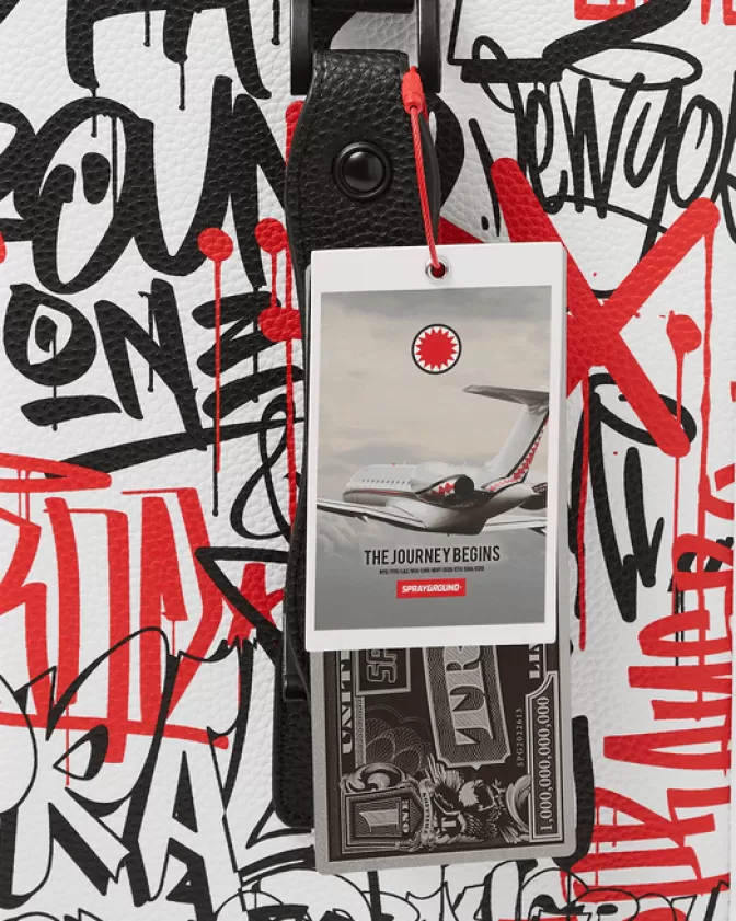 Sprayground Valigia Cabina Compatta per Viaggiatori - Design Esclusivo Mente Geniale con Stile Futuristico 

(Note: The Italian version creatively incorporates 