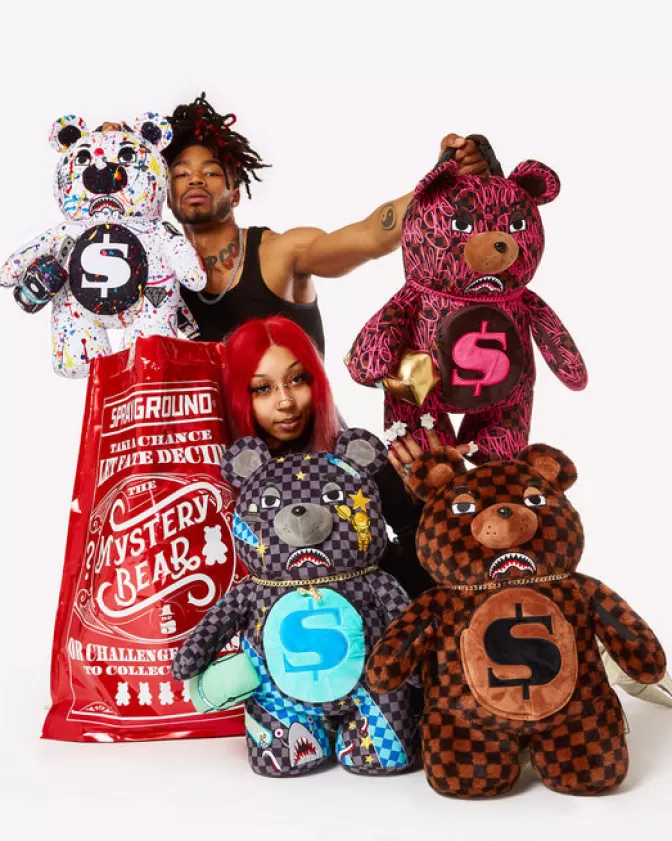 Sprayground: Zaino Orsetti Misteriosi - Collezione Esclusiva di 5 Pezzi da Scoprire! Acquista Subito