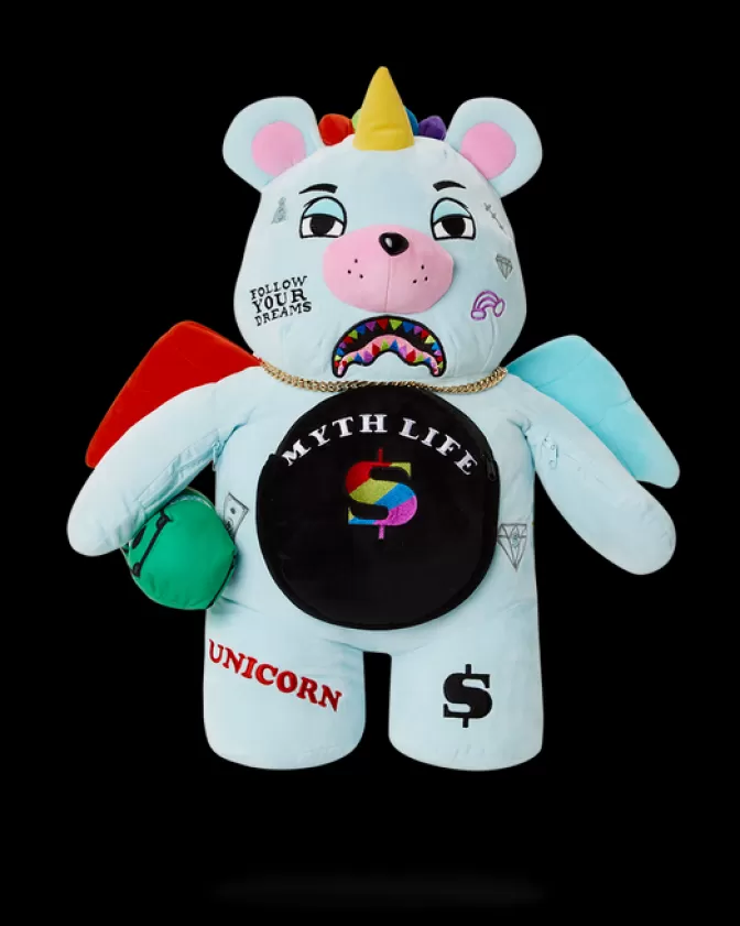 Zaini Sprayground Edizione Limitata Orsacchiotto - Design Iconico con Tasche Multifunzione, Stile Unico per Vita Urbana | Modello Moneybear Collezione Myth, Zaino Tascabile con Tasche Portamonete Integrate