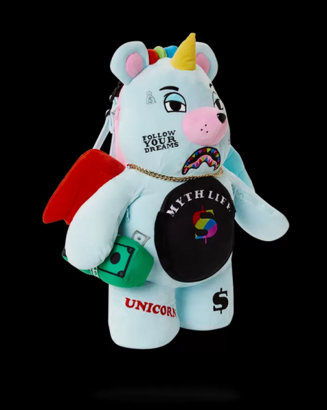 Zaini Sprayground Edizione Limitata Orsacchiotto - Design Iconico con Tasche Multifunzione, Stile Unico per Vita Urbana | Modello Moneybear Collezione Myth, Zaino Tascabile con Tasche Portamonete Integrate