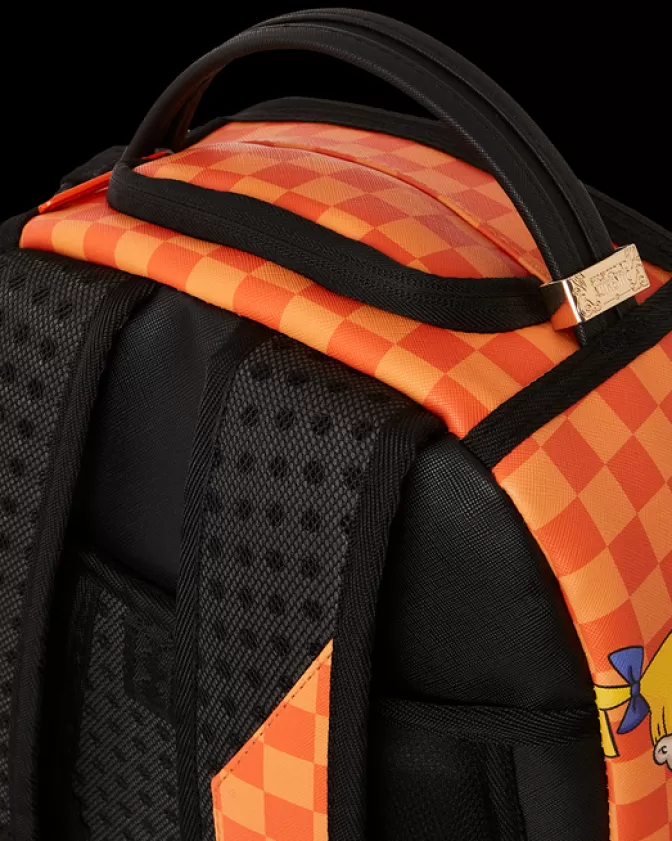 Zaino Sprayground Stile Streetwear - Edizione Shark Feast di Nickelodeon con Tasche Multifunzionali (Modello DLXV) per Adolescenti e Adulti, Design Irriverente con Motivo Subacqueo, Capienza 30L Ideale per Scuola e Viaggi.