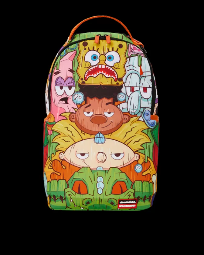 Zaini Sprayground x Nickelodeon - Impila e Porta! Design Modulare per Stile Streetwear Unico