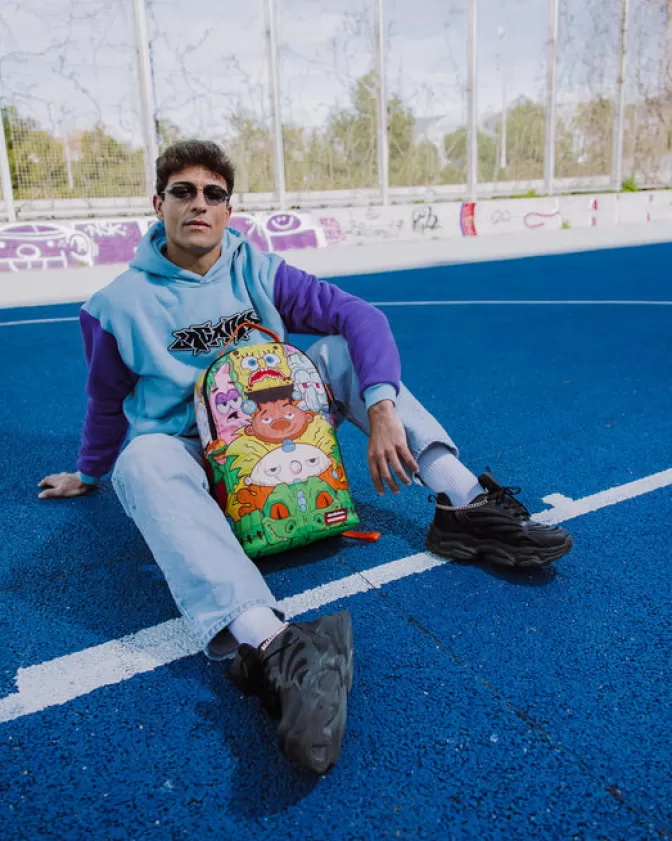 Zaini Sprayground x Nickelodeon - Impila e Porta! Design Modulare per Stile Streetwear Unico