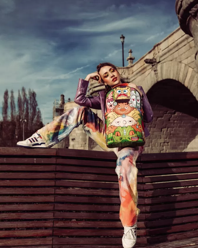 Zaini Sprayground x Nickelodeon - Impila e Porta! Design Modulare per Stile Streetwear Unico