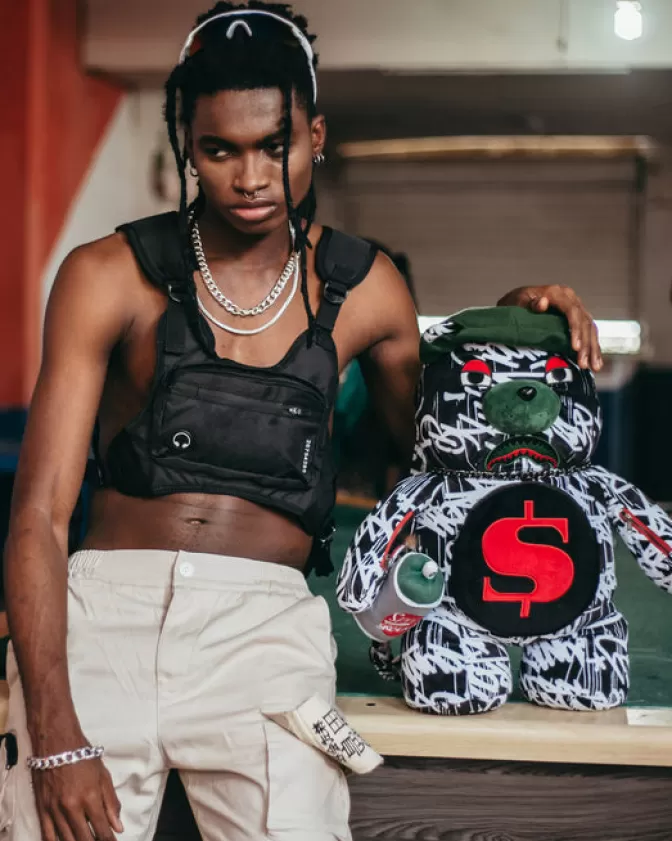 Zaini Sprayground con Orsetto MoneyBear - Design Esclusivo Notte Stellata  

Borse a Forma di Teddy Originali per Uso Quotidiano