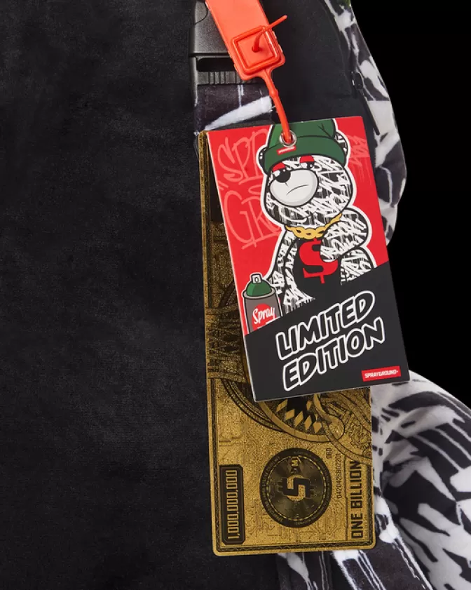 Zaini Sprayground con Orsetto MoneyBear - Design Esclusivo Notte Stellata  

Borse a Forma di Teddy Originali per Uso Quotidiano