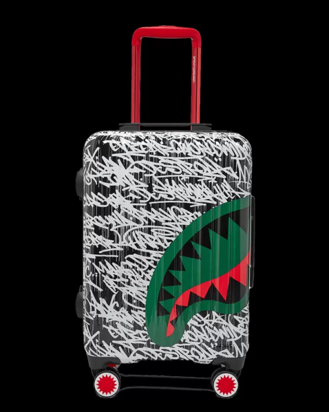 Sprayground Novità - Valigia Cabina Rigida Impermeabile SHARKNAUTICS Night Edition  
Pronta per l'Avventura con Design Antiurto e Chiusura Ermetica